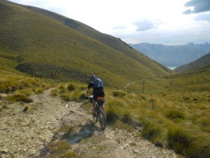 Fantastic downhill to Lake Ohau